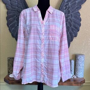 Denver Hayes Pink Checkered Shirt